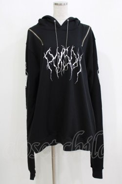 画像1: REFLEM / poisonボトルプリントパーカー FREE 黒 H-26-03-24-058-PU-TO-AK-ZH