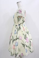 画像2: MILK / チューリーロマンスワンピース  クリームシャーベット H-26-03-24-006-ML-OP-KB-ZH (2)