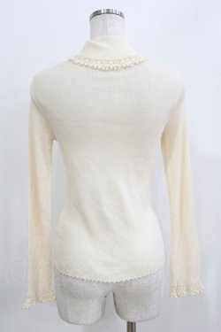 画像3: Leur Getter / パール付タートルニット  アイボリー H-26-03-24-062-LU-TO-KB-ZH
