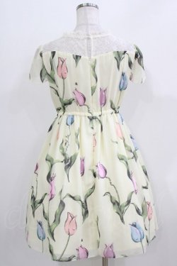 画像3: MILK / チューリーロマンスワンピース  クリームシャーベット H-26-03-24-006-ML-OP-KB-ZH