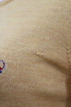 画像5: Jane Marple / エンブロイダリーカーディガン  マスタード H-26-03-24-064-JM-TO-KB-ZH