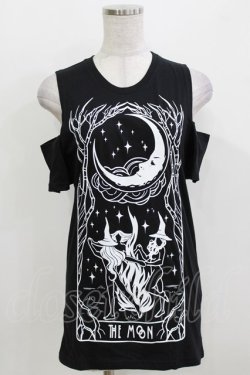 画像1: Restyle / WITCHES CHANT cold shoulder tops XS ブラック H-26-03-24-069-GO-TO-KB-ZH