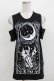 画像1: Restyle / WITCHES CHANT cold shoulder tops XS ブラック H-26-03-24-069-GO-TO-KB-ZH (1)