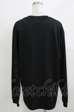画像3: NieR Clothing / プリントLONG CUTSEW  黒×青 H-26-03-24-071-PU-TO-KB-ZH (3)
