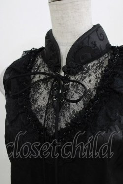 画像4: Qutie Frash / チャイナタンク  ブラック H-26-03-24-074-QU-TO-KB-ZH