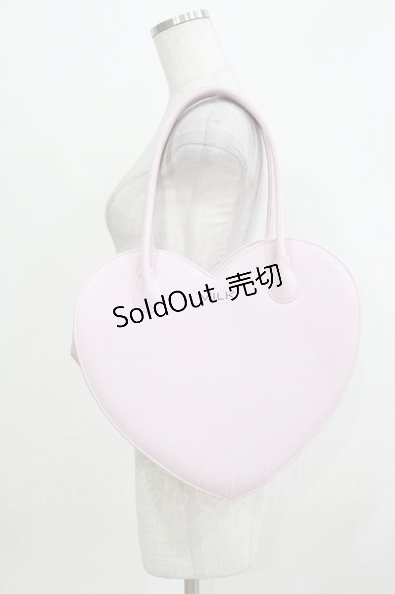 画像1: MILK / ハートBAG  ピンク H-26-03-24-075-ML-BG-KB-ZH (1)