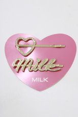 画像1: MILK / ツインヘアーピン  ゴールド H-26-03-24-077-ML-AC-AK-ZH (1)