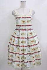 Emily Temple cute / 復刻JAM瓶キャミワンピース  アイボリー H-26-03-24-008-ET-OP-KB-ZH