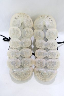 画像4: MIKIOSAKABE / Jewelry high shoes 36(22cm) ブラック H-26-03-24-080-PU-SH-KB-ZH