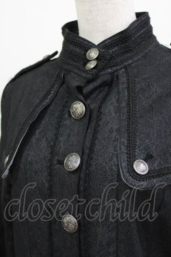 画像4: Ozz oneste / スタンドカラーロングジャケット  ブラック H-26-03-24-009-OO-JA-KB-ZH