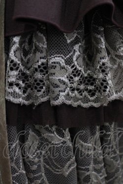 画像4: Ozz oneste / バッスル風プリントスカート  茶 H-26-03-24-011-OO-SK-KB-ZH