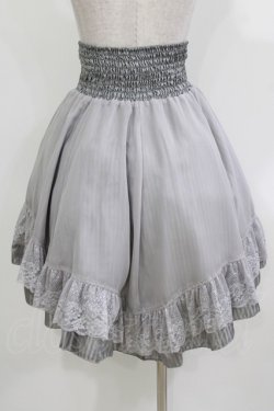 画像3: Ozz On / リバーシブルフィッシュテールスカート  グレー/グレーストライプ H-26-03-24-012-OO-SK-KB-ZH