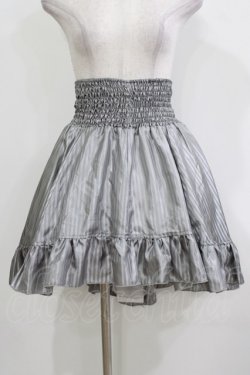 画像4: Ozz On / リバーシブルフィッシュテールスカート  グレー/グレーストライプ H-26-03-24-012-OO-SK-KB-ZH