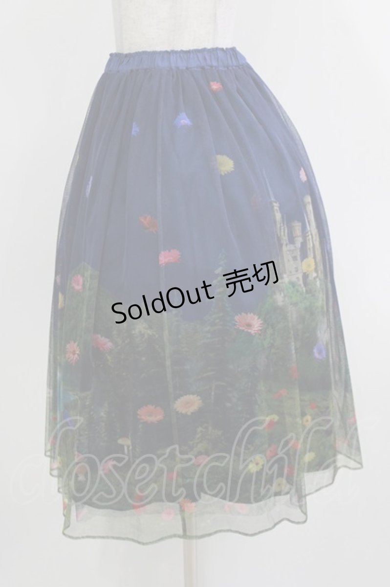 画像2: Jane Marple / Dreamy Dreamミドルチュチュスカート  トワイライト H-26-03-24-013-JM-SK-KB-ZH (2)