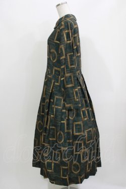 画像2: Jane Marple / Eternal Framesデイドレス  ダークグリーン H-26-03-24-016-JM-OP-KB-ZH