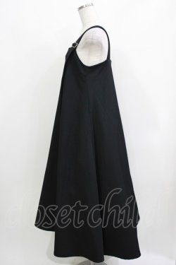 画像2: Candy Stripper / BELT STRAP JUMPER SKIRT S ブラック H-26-03-24-021-PU-OP-KB-ZH
