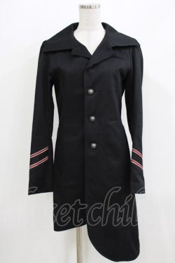 画像1: ZOESTYLES / ドラキュラ番長ロングジャケット  ブラック H-26-03-25-028-GO-JA-KB-ZH
