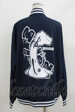 画像3: NieR Clothing / LIGHT BLOUSON JACKET XL ネイビー H-26-03-25-032-PU-JA-KB-ZH