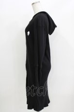 画像2: NieR Clothing / リブロングパーカー  ブラック H-26-03-25-044-PU-TO-KB-ZH (2)