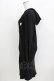 画像2: NieR Clothing / リブロングパーカー  ブラック H-26-03-25-044-PU-TO-KB-ZH (2)