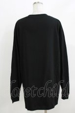 画像3: NieR Clothing / プリントLONG CUTSEW XL ブラック/がおまる H-26-03-25-046-PU-TO-KB-ZH (3)