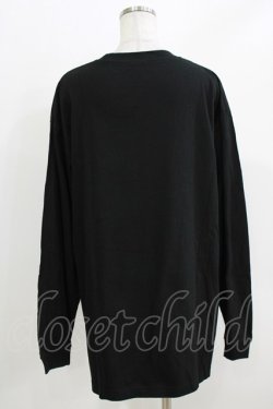 画像3: NieR Clothing / プリントLONG CUTSEW XL ブラック/がおまる H-26-03-25-046-PU-TO-KB-ZH