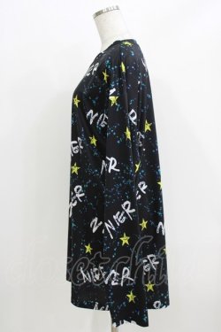 画像2: NieR Clothing / プリントトップス  スターロゴ H-26-03-25-047-PU-BL-KB-ZH