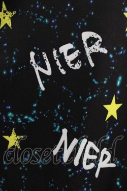 画像4: NieR Clothing / プリントトップス  スターロゴ H-26-03-25-047-PU-BL-KB-ZH