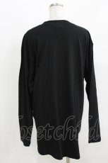 画像3: NieR Clothing / ONE君ポイントロングカットソー  黒 H-26-03-25-048-PU-TO-KB-ZH (3)
