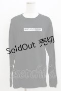 NieR Clothing / BOX LOGO BLACK CUTSEW M 黒 H-26-03-25-049-PU-TO-KB-ZH