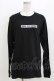 画像1: NieR Clothing / BOX LOGO BLACK CUTSEW M 黒 H-26-03-25-049-PU-TO-KB-ZH (1)