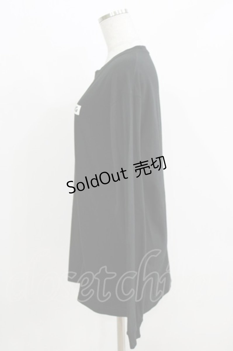 画像2: NieR Clothing / BOX LOGO BLACK CUTSEW M 黒 H-26-03-25-049-PU-TO-KB-ZH (2)