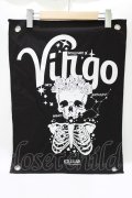 KILL STAR / VIRGO MINI TAPESTRY  黒 H-26-03-25-052-SL-ZA-KB-ZH