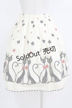 画像3: Emily Temple cute / トランプネコスカート  キナリ H-26-03-25-005-ET-SK-KB-ZH