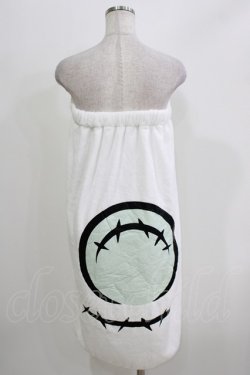 画像2: NieR Clothing / ターバン付き巻くバスタオル  白 H-26-03-25-054-PU-ZA-KB-ZH
