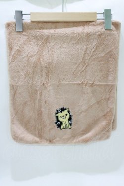 画像1: NieR Clothing / マイクロファイバーフェイスタオル  茶 H-26-03-25-058-PU-ZA-KB-ZH