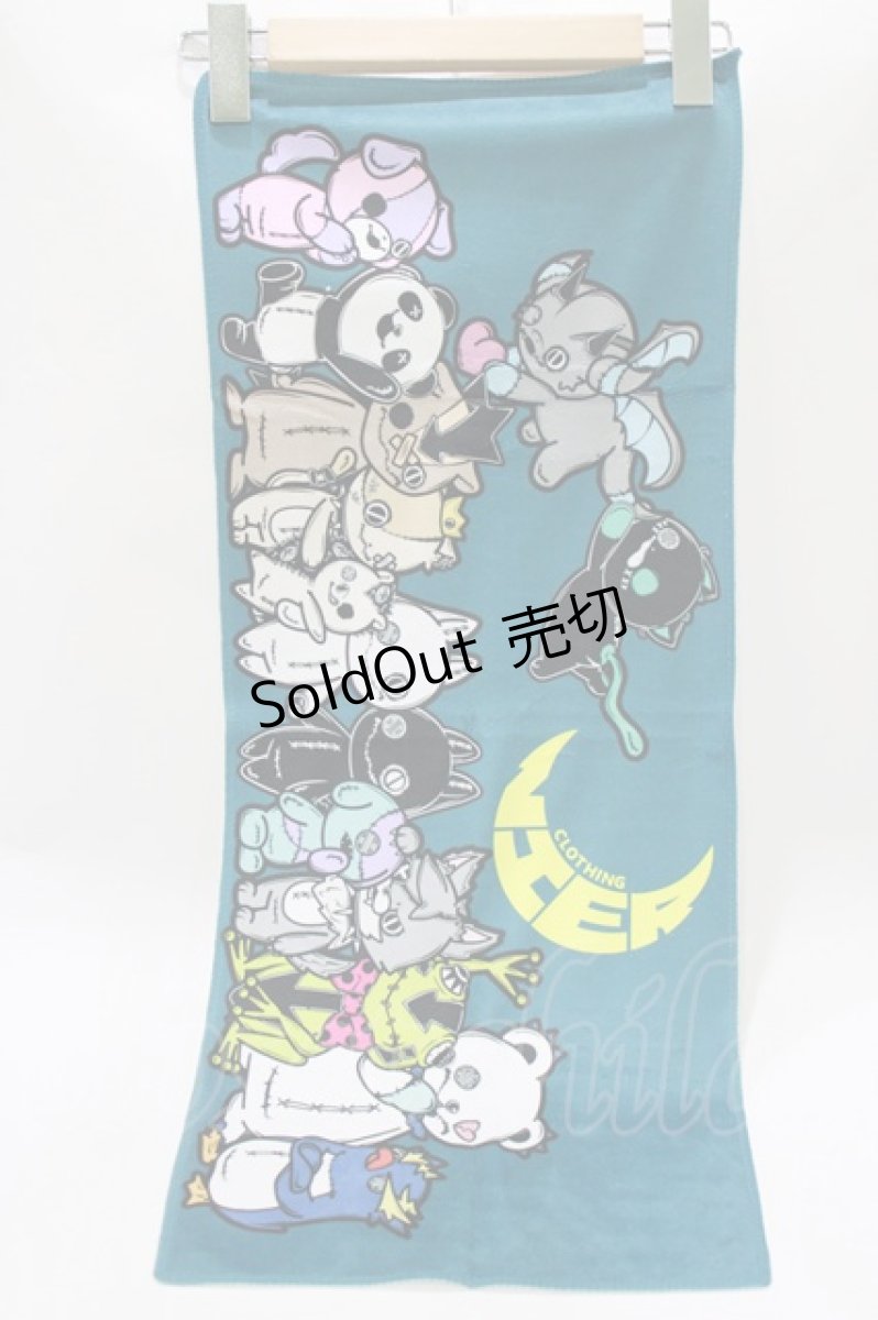 画像1: NieR Clothing / マイクロファイバータオル   H-26-03-25-059-PU-ZA-KB-ZH (1)