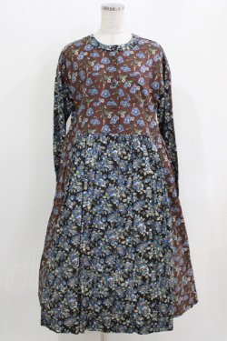 画像1: Jane Marple Dans Le Salon / Poiret & Hildaドレス  ブラウン H-26-03-25-006-JM-OP-KB-ZH