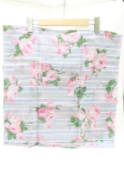 画像1: Jane Marple / ウォールペーパーローズブーケのスカーフ   H-26-03-25-069-JM-ZA-KB-ZH