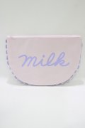 MILK / ラウンドポーチ  ピンク H-26-03-25-078-ML-ZA-KB-ZH