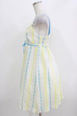 画像2: Emily Temple cute / フラワーレースノースリーブワンピース  オフ H-26-03-25-009-ET-OP-KB-ZH (2)