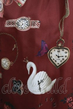 画像4: MILK / ミステリアスTimeジャンスカ  バーガンディー H-26-03-25-001-ML-OP-KB-ZH