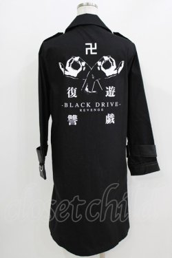 画像3: SEX POT ReVeNGe / 合皮切替ロングジャケット M 黒 H-26-03-25-011-SP-JA-KB-ZH