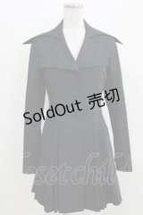 ATELIER BOZ / 立ち襟ジャケット  ブラック H-26-03-25-012-EL-JA-KB-ZH