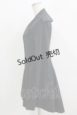 画像2: ATELIER BOZ / 立ち襟ジャケット  ブラック H-26-03-25-012-EL-JA-KB-ZH