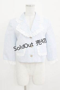 画像1: Katie / AMERICAN PIE Jacket  サックス H-26-03-25-014-LO-JA-KB-ZH