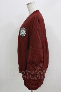 画像2: Candy Stripper / GREAT ABSURD CANDY MA-1  ボルドー H-26-03-25-018-PU-JA-KB-ZH