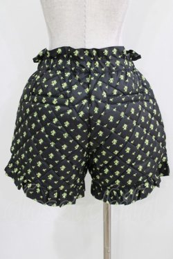 画像3: Candy Stripper / TINY ROSE QUILTING SHORTS 2 ブラック H-26-03-25-024-PU-PA-KB-ZH