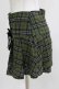 画像2: KILL STAR / Dark Canopy Pleated Skirt S グリーン H-26-03-25-025-SL-SK-KB-ZH (2)