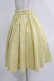 画像2: Jane Marple Dans Le Salon / コットンギャザースカート  イエロー H-26-03-27-023-JM-SK-KB-ZH (2)